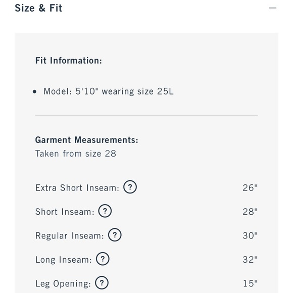ABERCROMBIE AND FITCH THE DAD HIGH RISE - Picture 11 of 11